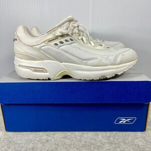 Reebok‎ Womens Walk Ultra DMX Walking Shoes Sneakers White Leather Size 7